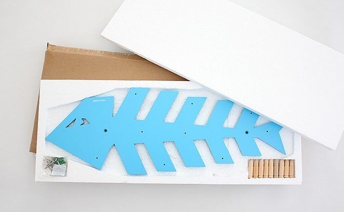 Fishbone Style Hanger Wall Hook