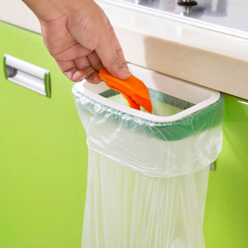 Garbage Bag Holder Cupboard Trash Rack Storage