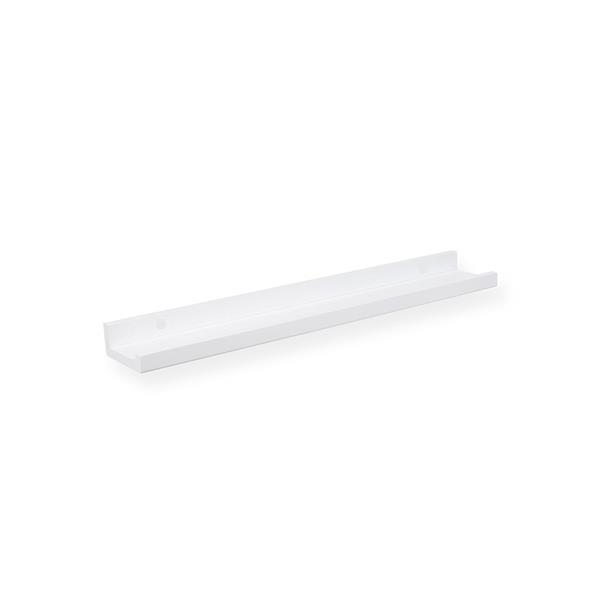 22 Inches Floating Picture Display Ledge MDF Wood Wall Mount Shelf
